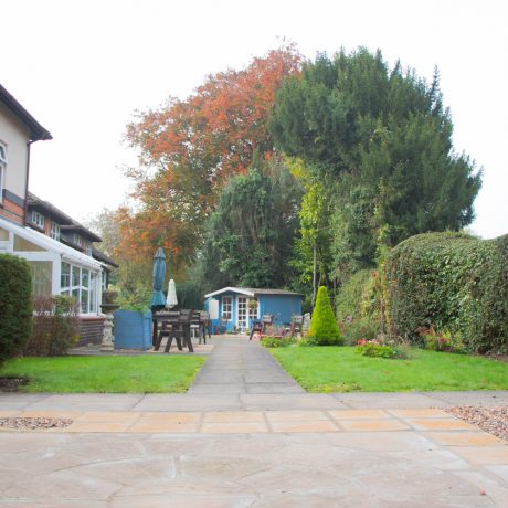 Moor House Outdoor Space residential care home in Staines
